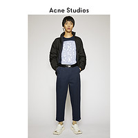 Acne Studios2020新款海军蓝卷边休闲裤锥形裤长裤男 BK0072-885