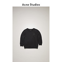 Acne Studios Mini童装 儿童黑色笑脸卫衣纯棉运动衫 2NN173-900