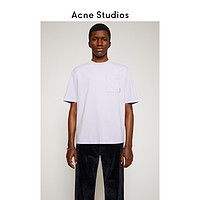 Acne Studios2020新款夏季浅紫色纯棉休闲短袖T恤男 BL0214-ADK