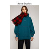 Acne Studios 2020秋冬新款蓝色宽松休闲连帽运动卫衣BI0079-BKB