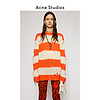 Acne Studios2020新款撞色条纹宽松做旧针织毛衣女 A60209-CHH