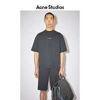 Acne Studios 2020秋冬新款黑色做旧纯棉短袖T恤男士 BL0198-900