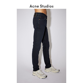 Acne StudiosNorth Blue Black 中腰紧身弹力牛仔裤 B00183-AIL