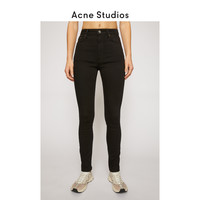 Acne StudiosPeg Blk2020秋冬新款高腰紧身小脚牛仔裤A00183-900