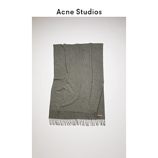 Acne Studios Canada New 麻灰色休闲流苏羊毛围巾 CA0102-990