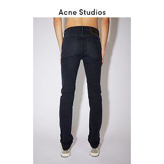 Acne StudiosNorth Blue Black 中腰紧身弹力牛仔裤 B00183-AIL