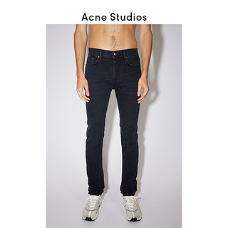 Acne StudiosNorth Blue Black 中腰紧身弹力牛仔裤 B00183-AIL