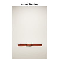 Acne Studios 2020早秋新款牛皮革徽标插扣皮带腰带 A80037-ADS