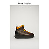 Acne Studios 2020秋冬新款棕色系带皮革徒步靴运动鞋 BD0122-700