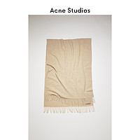 Acne Studios Canada New 燕麦色百搭羊毛流苏围巾 CA0102-633