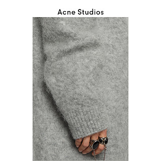 Acne Studios 2020秋冬新款马海毛混纺长款开衫外套女 A60181-BIS