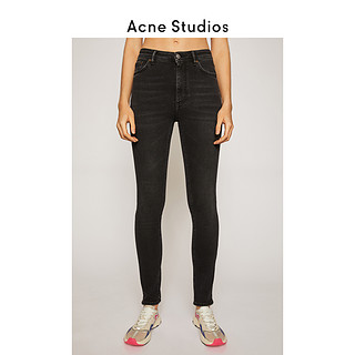 Acne StudiosPeg Used Blk2020新款高腰紧身牛仔裤 A00154-AJC