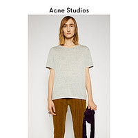 Acne Studios 2020秋冬新款女士宽松圆领莫代尔短袖T恤AL0160-92H