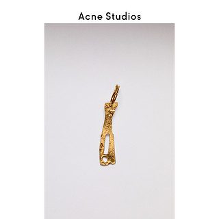 Acne Studios2020新款金色复古黄铜 I 字母耳环耳饰 C50177-290