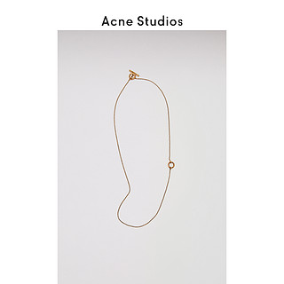 Acne Studios2020新款黄铜金色设计感吊坠项链配饰 C50155-290