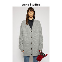 Acne Studios 2020秋冬新款马海毛混纺长款开衫外套女 A60181-BIS