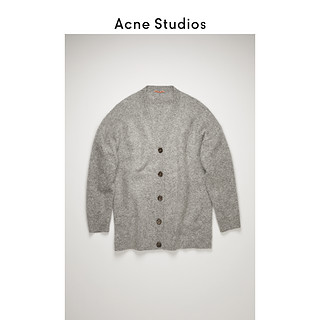 Acne Studios 2020秋冬新款马海毛混纺长款开衫外套女 A60181-BIS