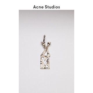 Acne Studios2020新款锤制银色时尚 X 字母耳环耳坠C50178-AAE
