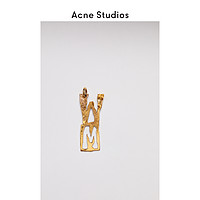 Acne Studios2020新款金色复古个性潮 W字母项链吊坠 C50147-290