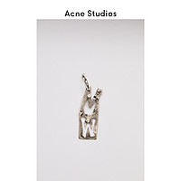 Acne Studios2020新款银色不规则个性 M字母耳环耳坠 C50153-AAE