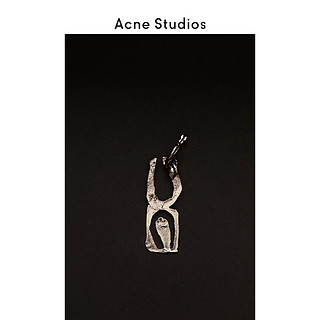 Acne Studios2020新款几何设计感银色 U字母耳环耳坠 C50143-AAE
