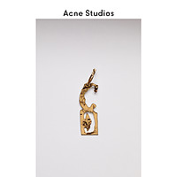 Acne Studios2020新款复古金色设计感 C字母耳环耳饰 C50193-290