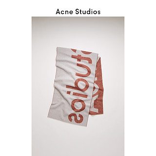 Acne Studios 2020秋冬新款字母Logo羊毛混纺围巾披肩 CA0104-CKB