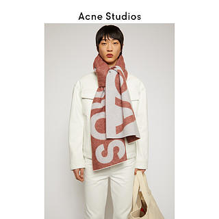 Acne Studios 2020秋冬新款字母Logo羊毛混纺围巾披肩 CA0104-CKB