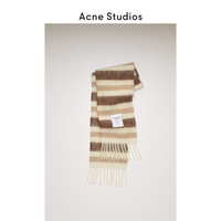 Acne Studios 2020秋冬新款拉绒流苏多色条纹围巾披肩 CA0096-CII