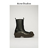 Acne Studios2020秋冬新款黑色厚底圆头切尔西皮靴女 AD0318-BXC