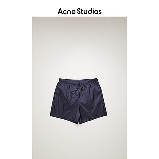 Acne Studios 2021早春新款简约休闲深蓝色游泳短裤男 BJ0006-838