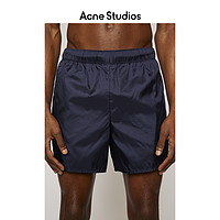 Acne Studios 2021早春新款简约休闲深蓝色游泳短裤男 BJ0006-838