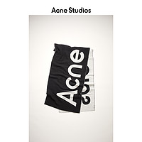 Acne Studios 2020秋冬新款字母Logo羊毛混纺围巾披肩 CA0090-J83