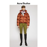 Acne Studios 2020秋冬新款锈橙色短款羽绒服夹克外套 A90298-ABY