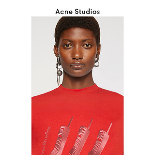 Acne Studios 新年红色印花T恤 CL0097-ACK