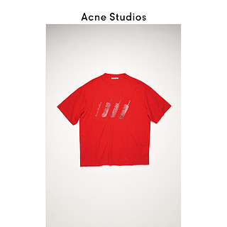 Acne Studios 新年红色印花T恤 CL0097-ACK