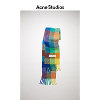 Acne Studios2020秋冬新款保暖彩色多格子羊毛混纺围巾CA0084-BOA