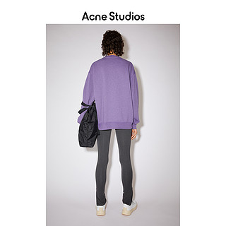 Acne Studios2021早春新款休闲宽松电紫色圆领笑脸卫衣CI0054-BMZ
