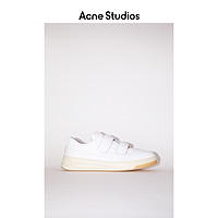 Acne Studios Perey2021新款魔术贴笑脸小白鞋运动鞋BD0111-100