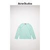Acne Studios 2021早春新款Mini童装薄荷绿笑脸长袖T恤2NI173-ABG