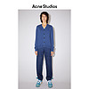 Acne Studios 2021早春新款笑脸V领羊毛开衫毛衣外套 C60030-AAT