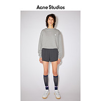 Acne Studios 2021早春新款FACE直筒黑色休闲跑步短裤 CE0009-900