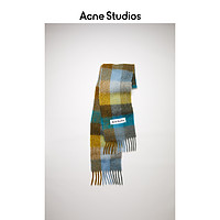 Acne Studios 2021早春新款时尚气质大格纹围巾披肩潮 CA0084-CNC