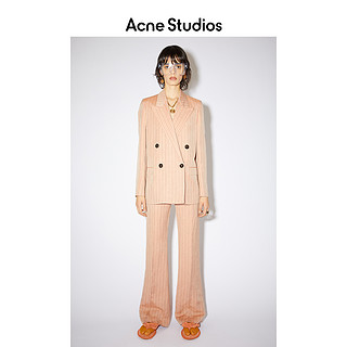 Acne Studios 2021早春新款潮流粉色条纹气质西装外套 AH0134-AFV