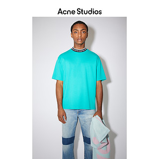 Acne Studios 2021早春新款潮流徽标绲边圆领短袖T恤 BL0221-BN1