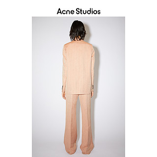 Acne Studios 2021早春新款潮流粉色条纹气质西装外套 AH0134-AFV