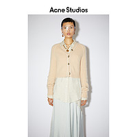 Acne Studios 2021早春新款气质休闲针织开衫外套毛衣 A60245-AE9