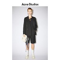 Acne Studios 2021早春新款黑色百搭及膝休闲西装短裤 AE0038-900