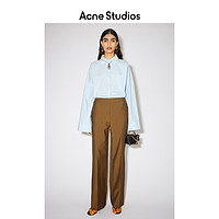 Acne Studios 2021春季新款气质直筒羊毛混纺休闲长裤 AK0318-BC8