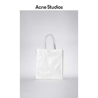 Acne Studios 2021春夏新款时尚白色油布单肩包托特包 C10079-100